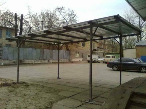 односкатная крыша